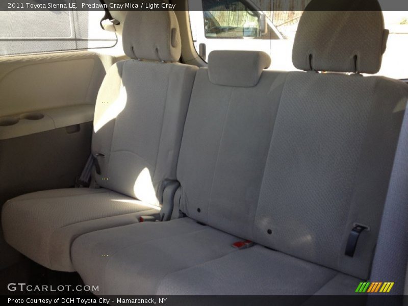 Predawn Gray Mica / Light Gray 2011 Toyota Sienna LE