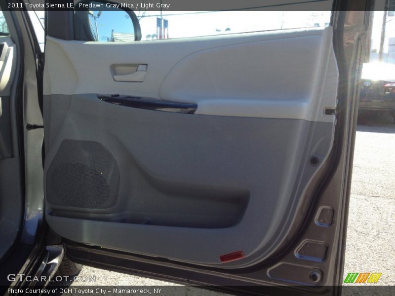 Predawn Gray Mica / Light Gray 2011 Toyota Sienna LE