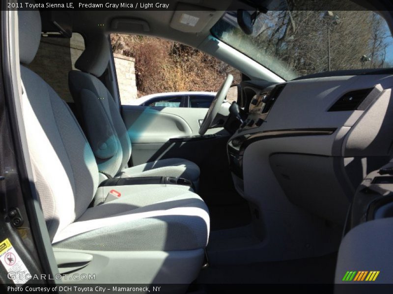 Predawn Gray Mica / Light Gray 2011 Toyota Sienna LE