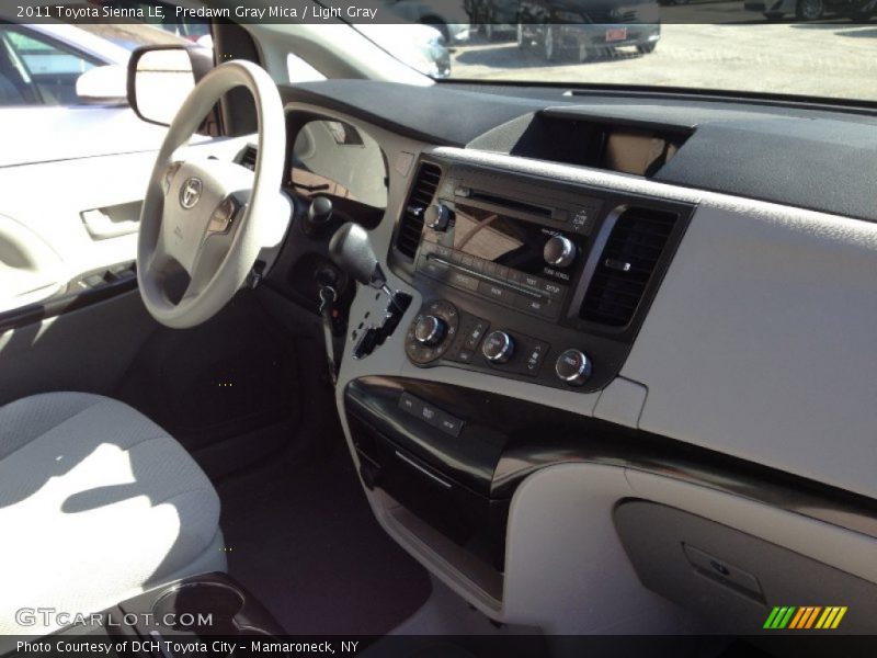 Predawn Gray Mica / Light Gray 2011 Toyota Sienna LE