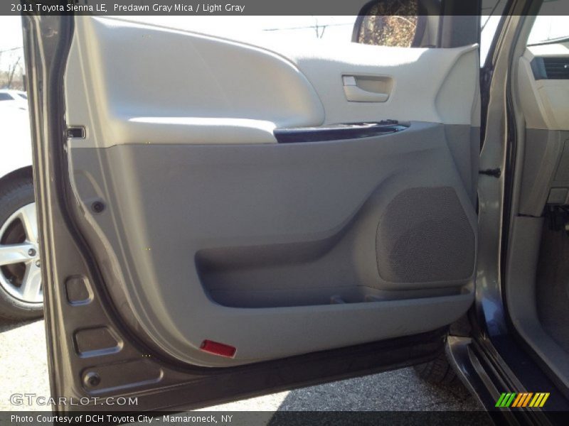 Predawn Gray Mica / Light Gray 2011 Toyota Sienna LE