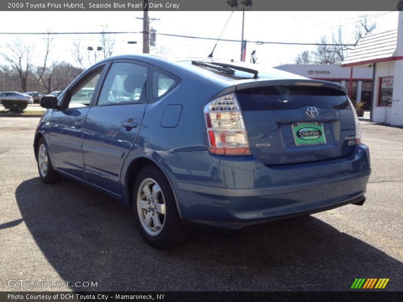 Seaside Blue Pearl / Dark Gray 2009 Toyota Prius Hybrid