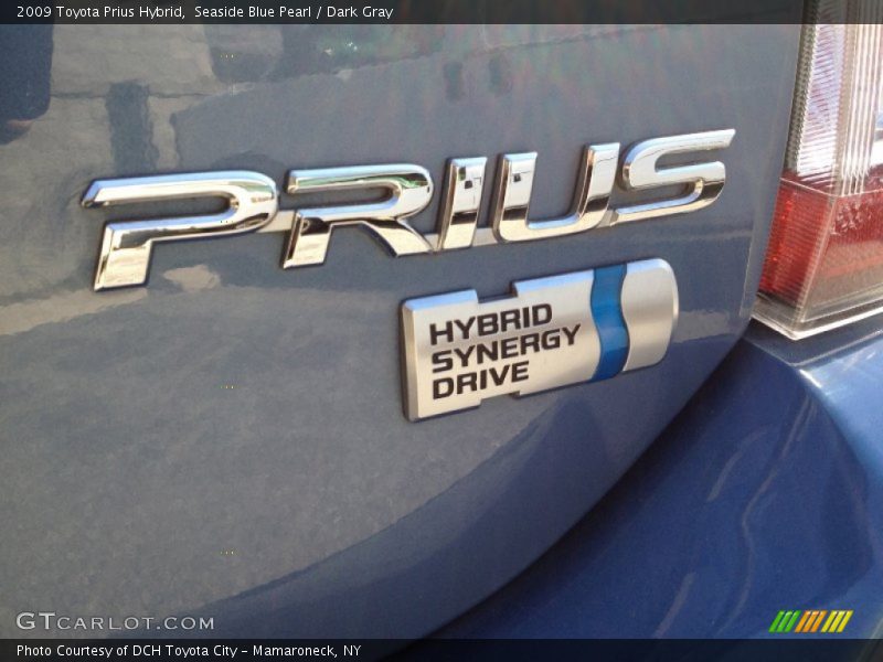 Seaside Blue Pearl / Dark Gray 2009 Toyota Prius Hybrid