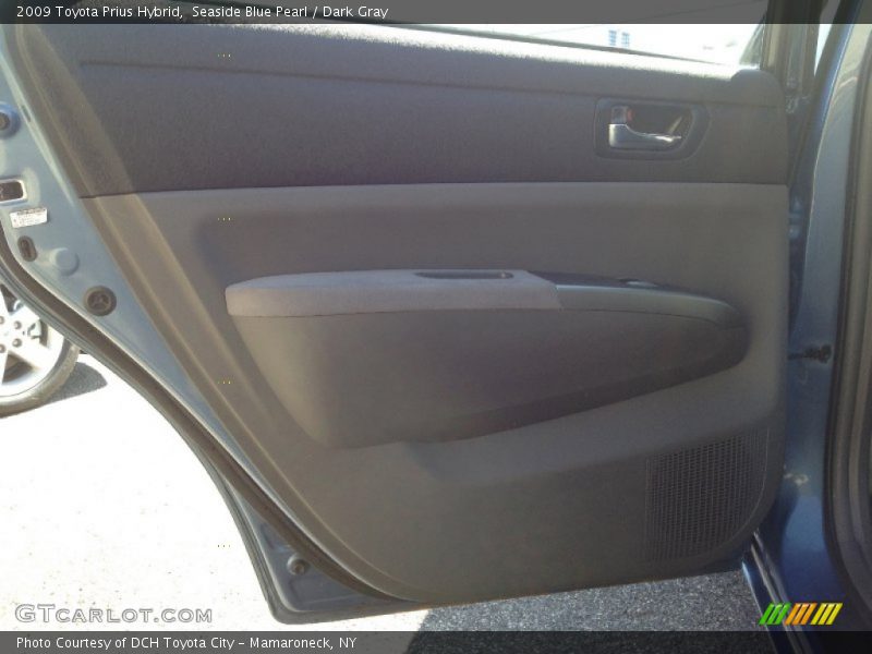 Seaside Blue Pearl / Dark Gray 2009 Toyota Prius Hybrid