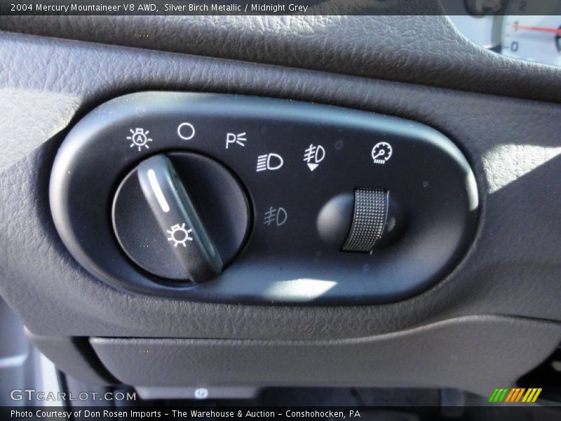 Controls of 2004 Mountaineer V8 AWD