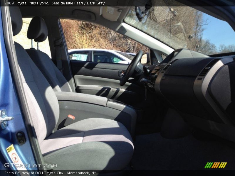 Seaside Blue Pearl / Dark Gray 2009 Toyota Prius Hybrid