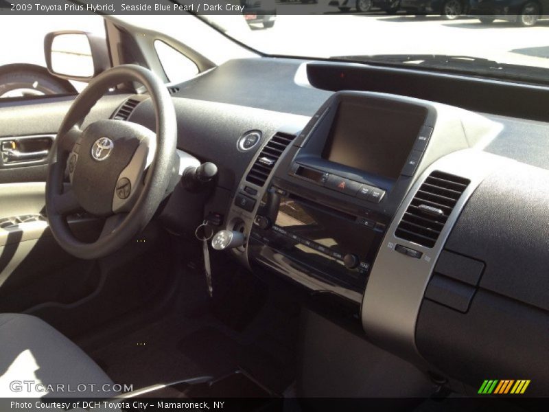 Seaside Blue Pearl / Dark Gray 2009 Toyota Prius Hybrid