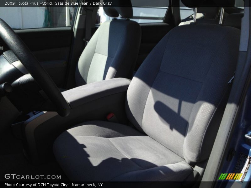 Seaside Blue Pearl / Dark Gray 2009 Toyota Prius Hybrid