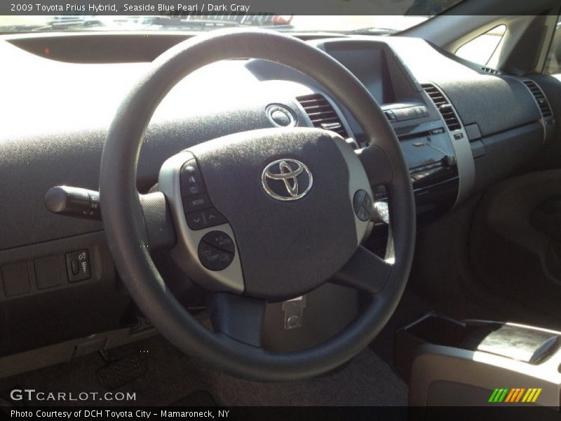 Seaside Blue Pearl / Dark Gray 2009 Toyota Prius Hybrid