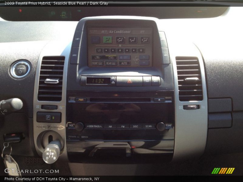 Seaside Blue Pearl / Dark Gray 2009 Toyota Prius Hybrid