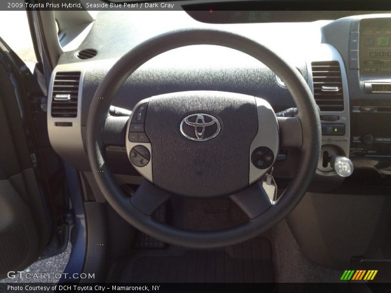 Seaside Blue Pearl / Dark Gray 2009 Toyota Prius Hybrid