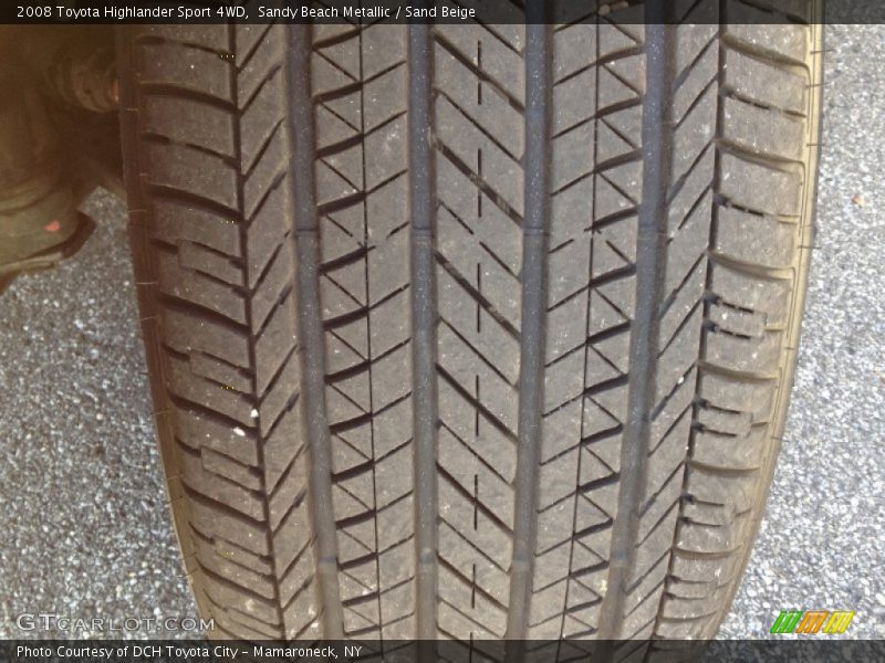 Sandy Beach Metallic / Sand Beige 2008 Toyota Highlander Sport 4WD