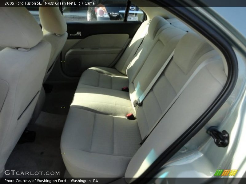 Moss Green Metallic / Camel 2009 Ford Fusion SE