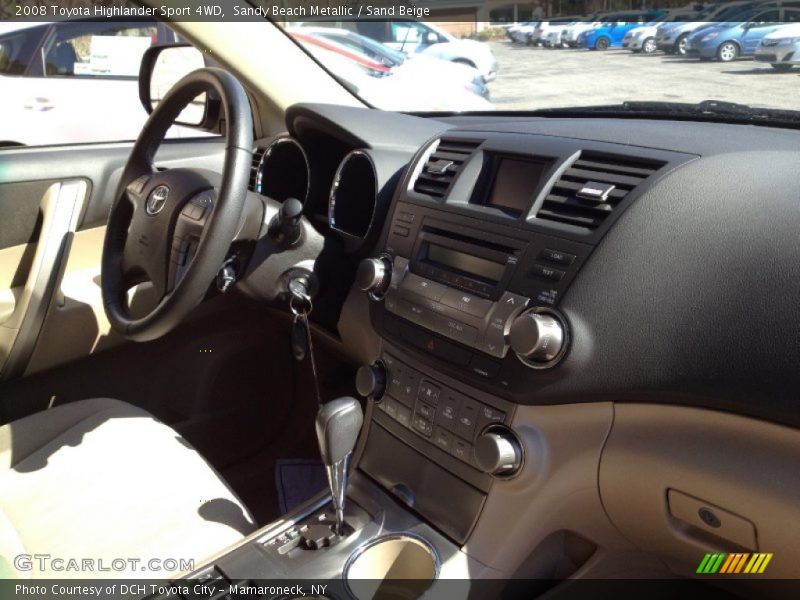 Sandy Beach Metallic / Sand Beige 2008 Toyota Highlander Sport 4WD