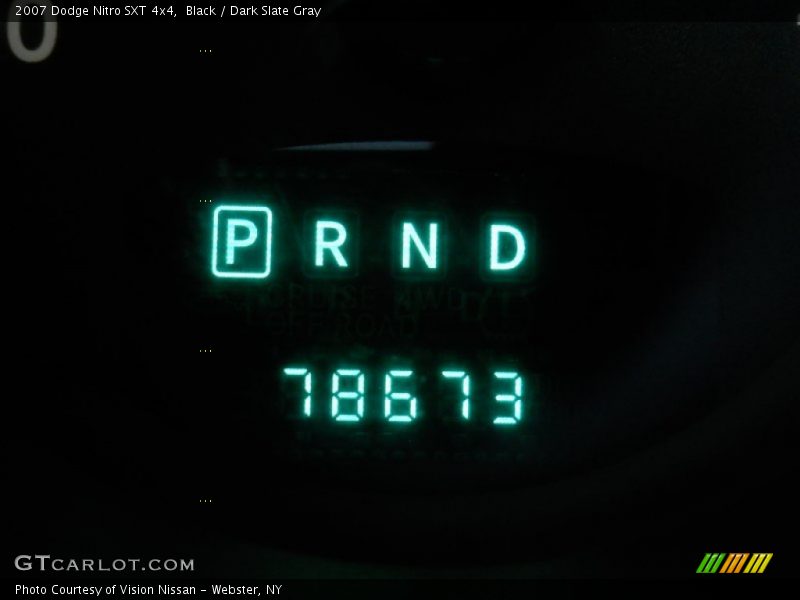 Black / Dark Slate Gray 2007 Dodge Nitro SXT 4x4