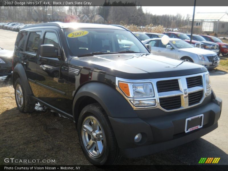 Black / Dark Slate Gray 2007 Dodge Nitro SXT 4x4