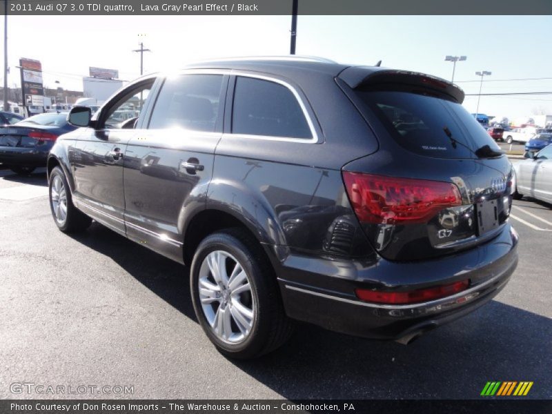 Lava Gray Pearl Effect / Black 2011 Audi Q7 3.0 TDI quattro