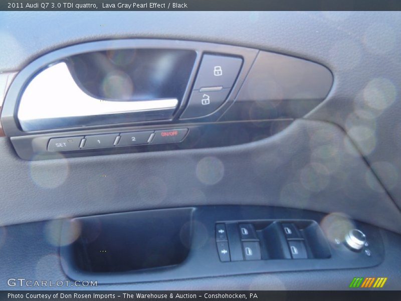 Lava Gray Pearl Effect / Black 2011 Audi Q7 3.0 TDI quattro