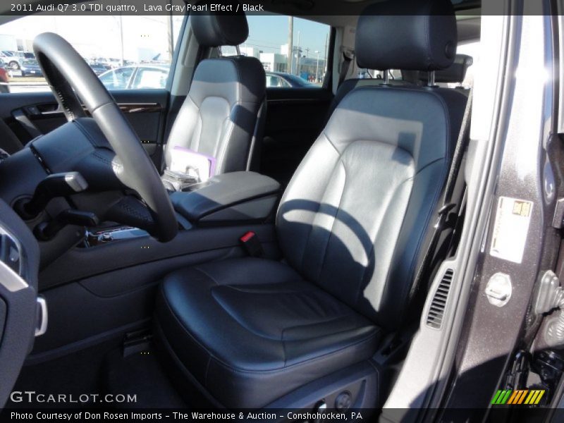 Lava Gray Pearl Effect / Black 2011 Audi Q7 3.0 TDI quattro