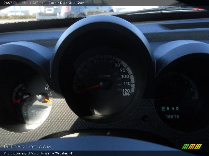 Black / Dark Slate Gray 2007 Dodge Nitro SXT 4x4