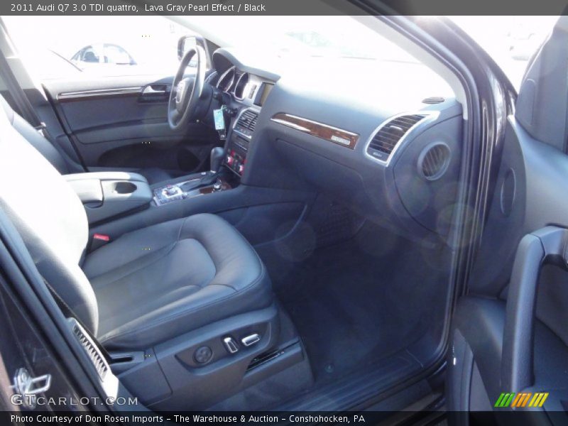Lava Gray Pearl Effect / Black 2011 Audi Q7 3.0 TDI quattro