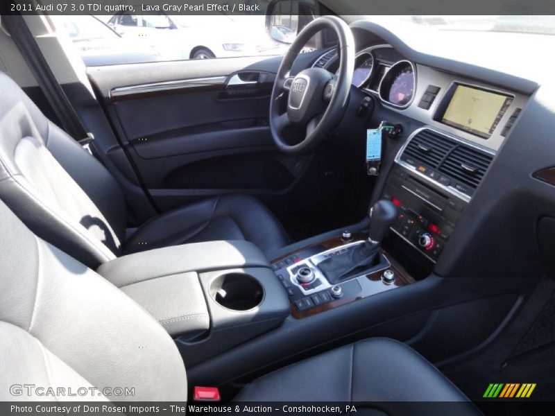 Lava Gray Pearl Effect / Black 2011 Audi Q7 3.0 TDI quattro