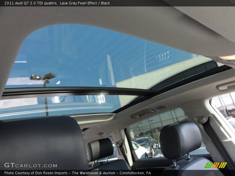 Sunroof of 2011 Q7 3.0 TDI quattro