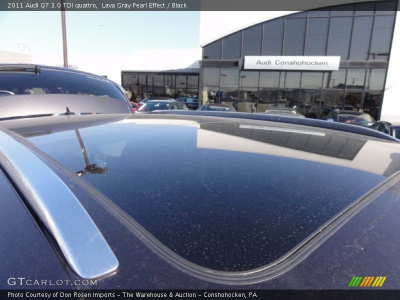 Lava Gray Pearl Effect / Black 2011 Audi Q7 3.0 TDI quattro