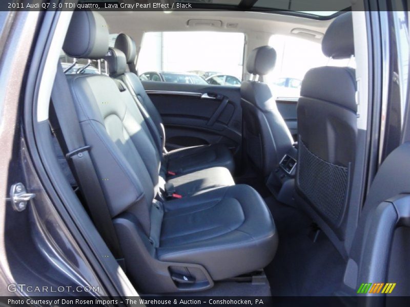 Lava Gray Pearl Effect / Black 2011 Audi Q7 3.0 TDI quattro