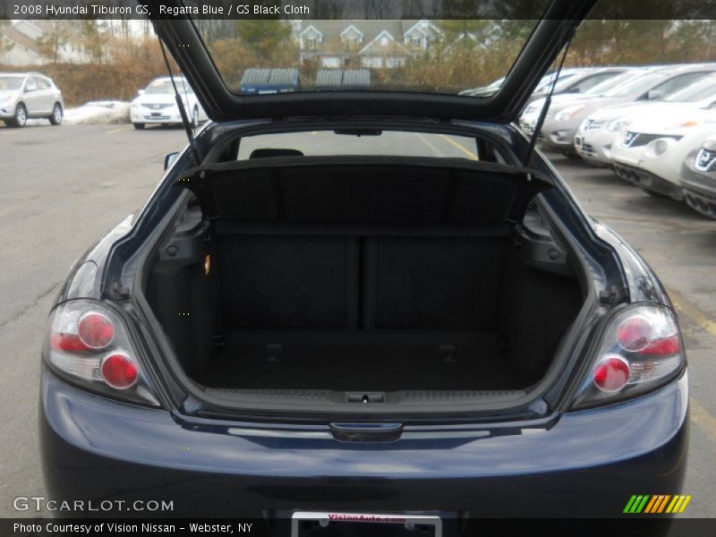 Regatta Blue / GS Black Cloth 2008 Hyundai Tiburon GS