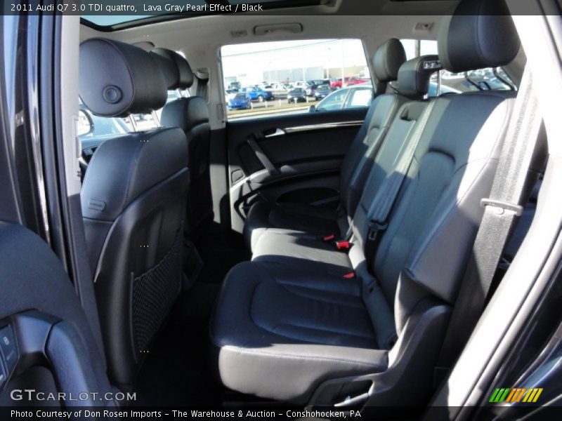 Lava Gray Pearl Effect / Black 2011 Audi Q7 3.0 TDI quattro