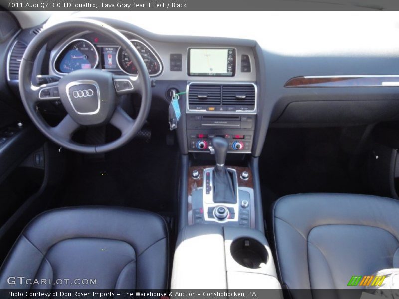 Lava Gray Pearl Effect / Black 2011 Audi Q7 3.0 TDI quattro