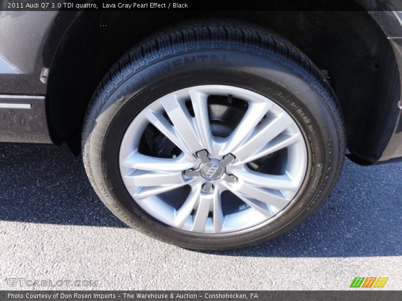 Lava Gray Pearl Effect / Black 2011 Audi Q7 3.0 TDI quattro