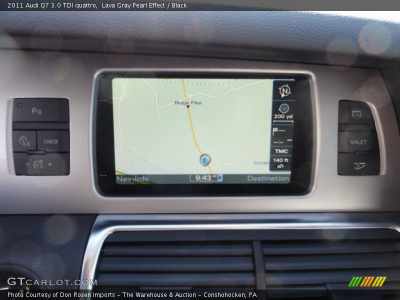Navigation of 2011 Q7 3.0 TDI quattro