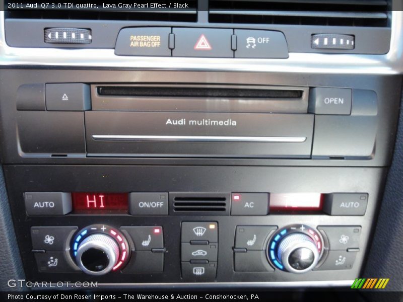 Controls of 2011 Q7 3.0 TDI quattro