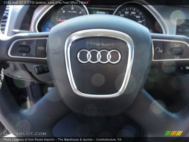 Lava Gray Pearl Effect / Black 2011 Audi Q7 3.0 TDI quattro