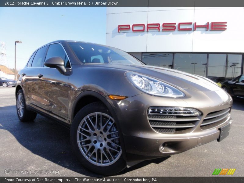  2012 Cayenne S Umber Brown Metallic