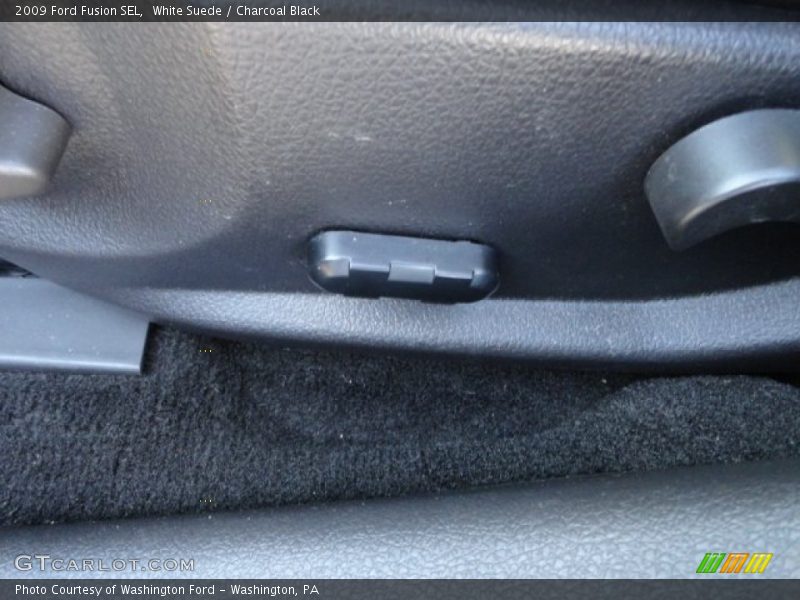 White Suede / Charcoal Black 2009 Ford Fusion SEL
