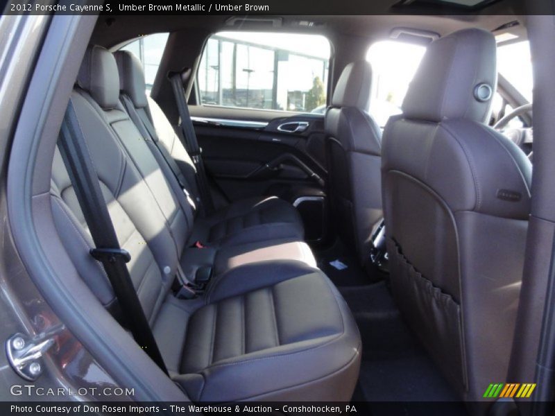Umber Brown Metallic / Umber Brown 2012 Porsche Cayenne S