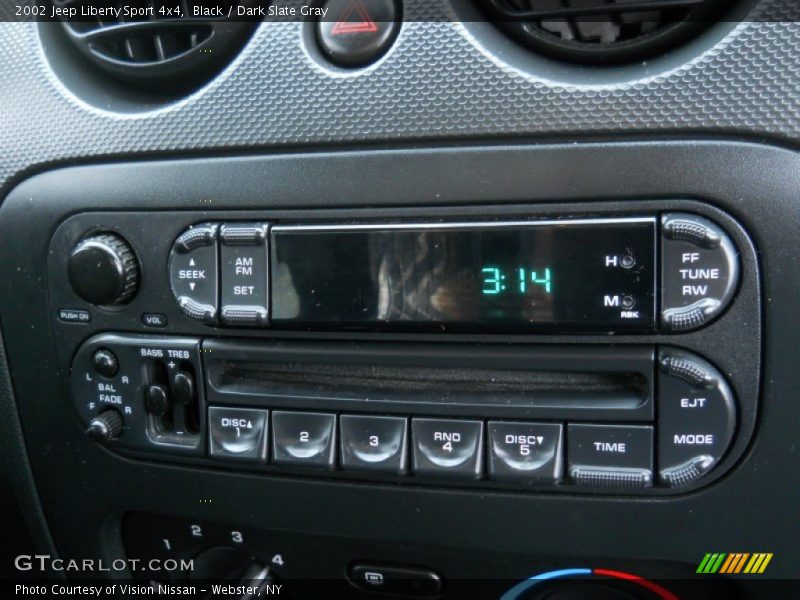 Black / Dark Slate Gray 2002 Jeep Liberty Sport 4x4