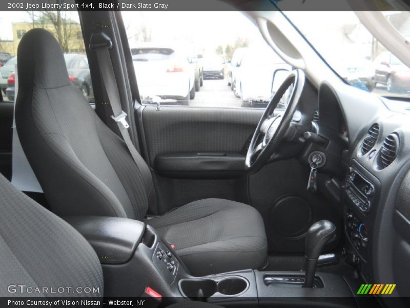 Black / Dark Slate Gray 2002 Jeep Liberty Sport 4x4