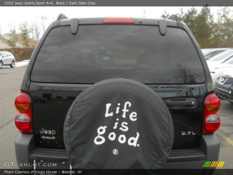 Black / Dark Slate Gray 2002 Jeep Liberty Sport 4x4