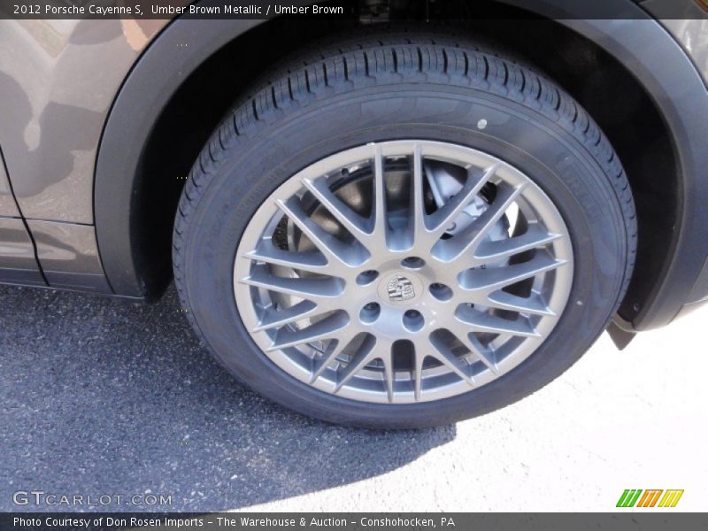  2012 Cayenne S Wheel