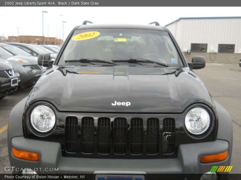 Black / Dark Slate Gray 2002 Jeep Liberty Sport 4x4