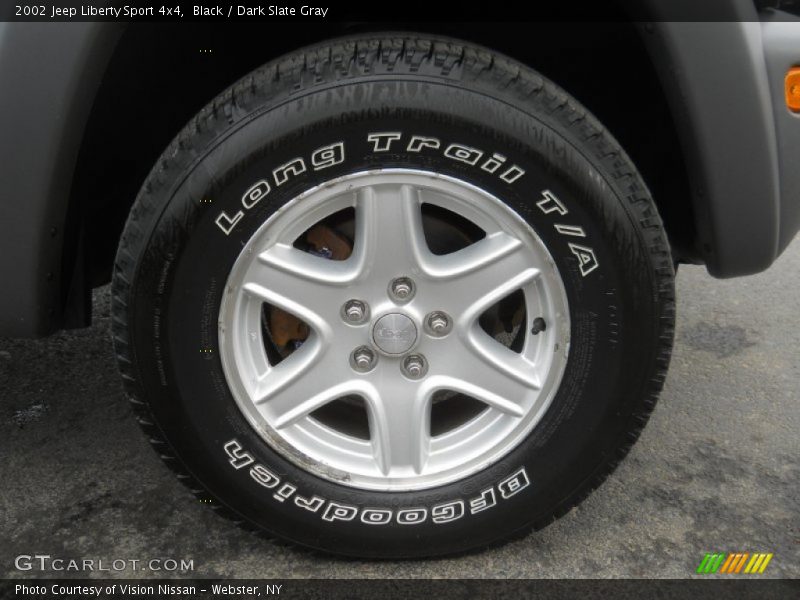 Black / Dark Slate Gray 2002 Jeep Liberty Sport 4x4