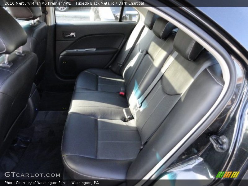 Tuxedo Black Metallic / Dark Charcoal 2010 Mercury Milan V6 Premier AWD