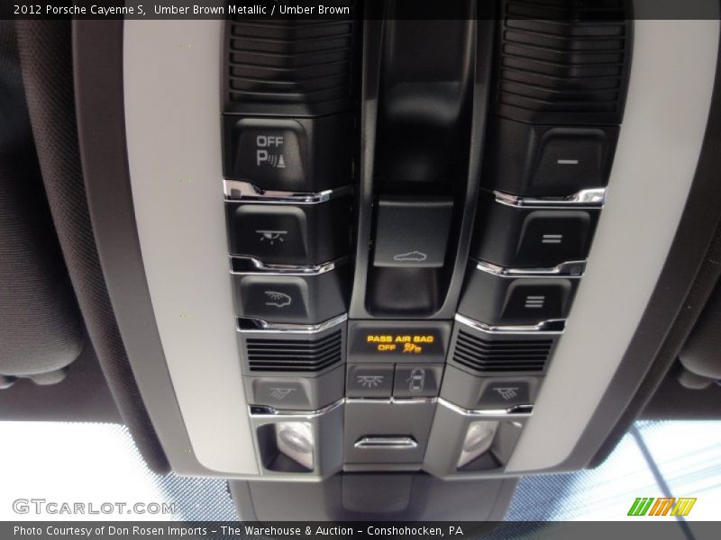 Controls of 2012 Cayenne S