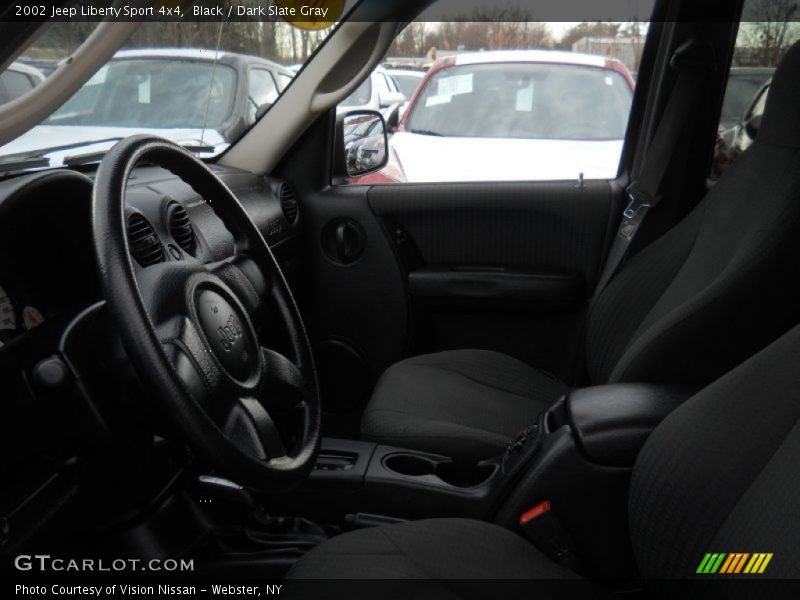 Black / Dark Slate Gray 2002 Jeep Liberty Sport 4x4
