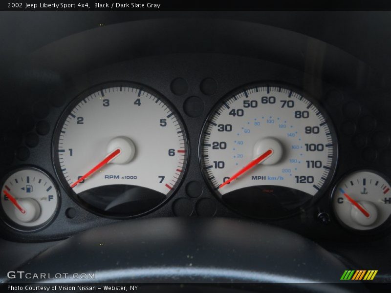 Black / Dark Slate Gray 2002 Jeep Liberty Sport 4x4