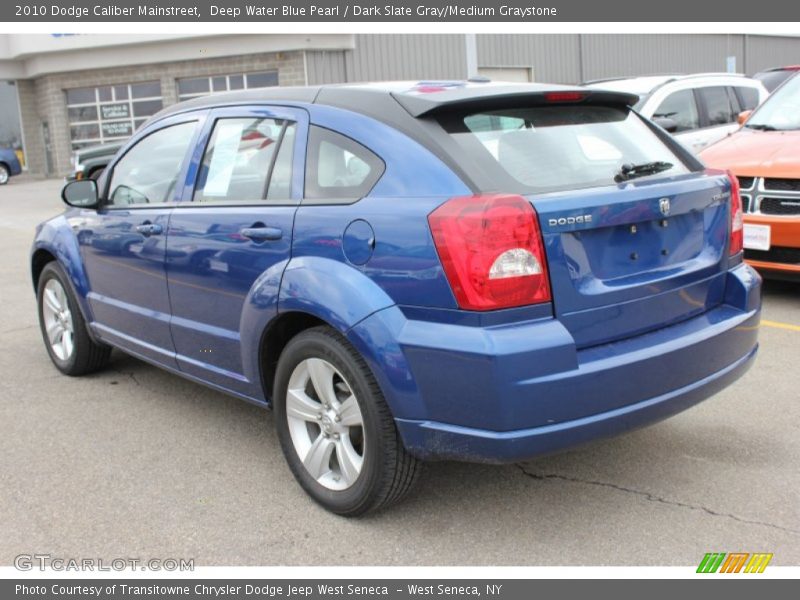 Deep Water Blue Pearl / Dark Slate Gray/Medium Graystone 2010 Dodge Caliber Mainstreet
